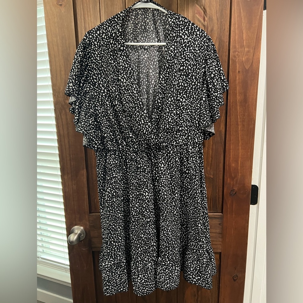 Women Plus Size Floral Dress